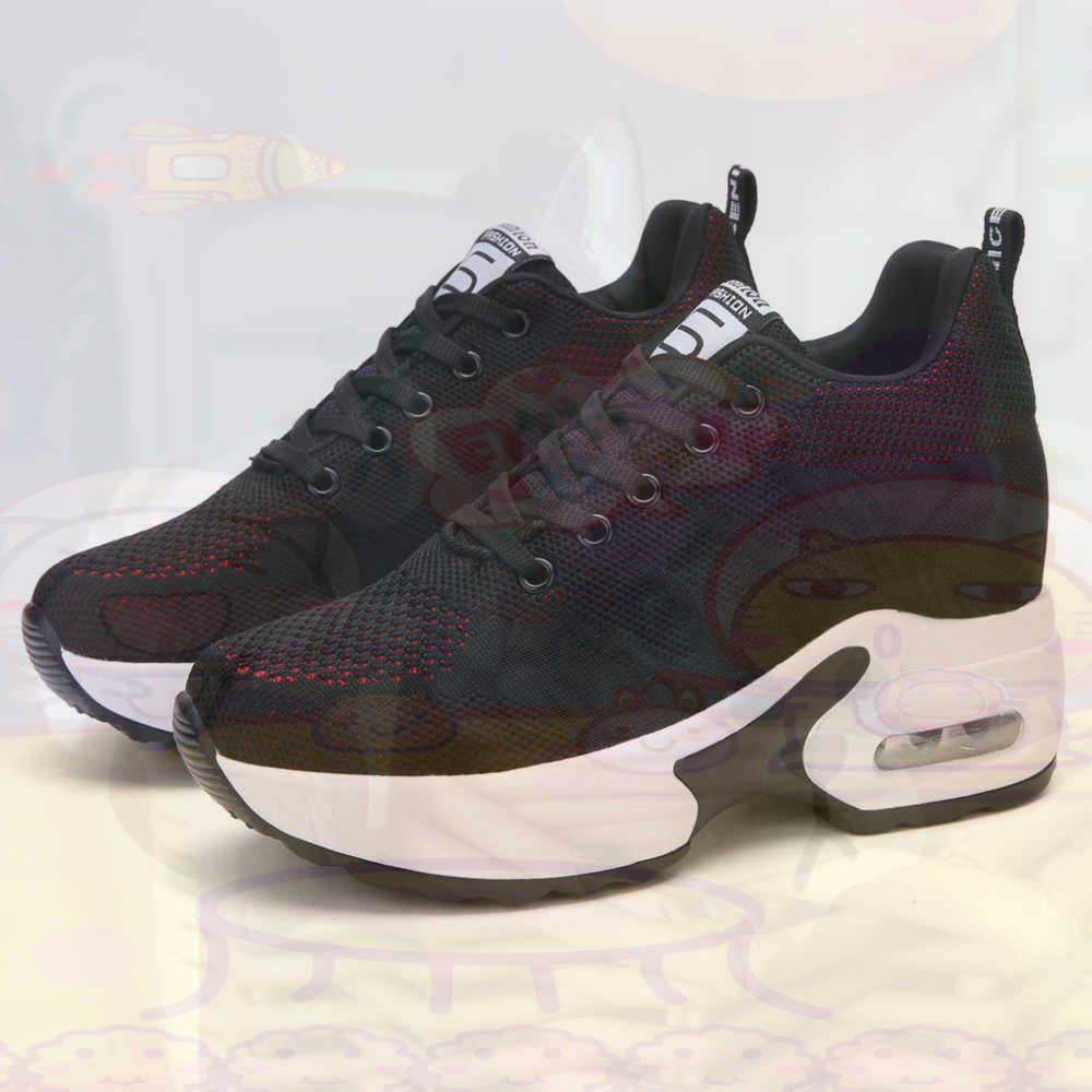 Office Tech Typing - Rosso Taglia 36 Scarpe Donna Tennis