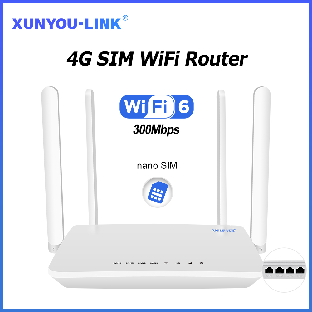 4G Lte Router Sim - XUNYOU-LINK Router WiFi 4G SIM Modem