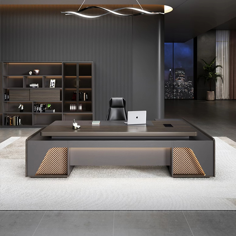 Office Tech Management - ❀ Scrivania Direzionale a L di