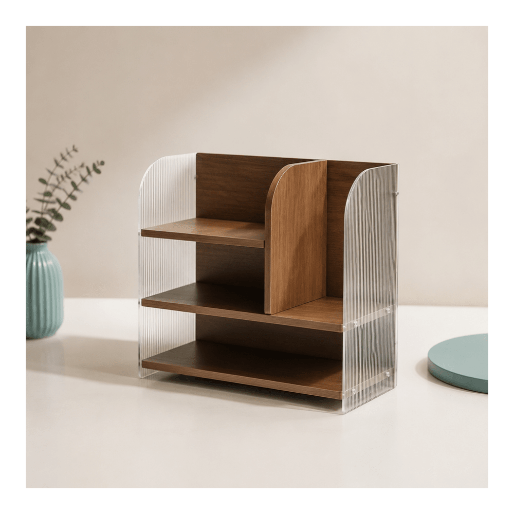 Office Tech Management - Scatola Porta Router WiFi Bianca Opaca