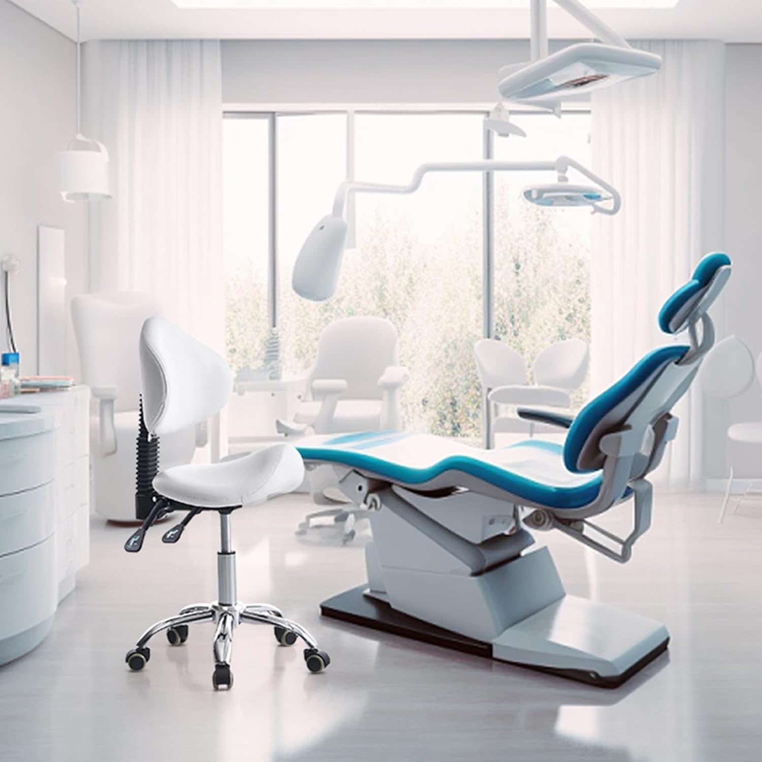 Sgabello a sella Sedia rotolan - Office Tech Chair recensione e prezzo