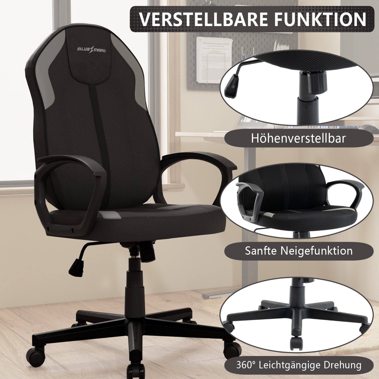 Sedia da ufficio ergonomica Vi - Office Tech Chair recensione e prezzo